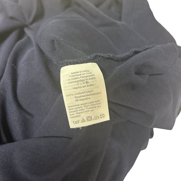 J. Crew Navy Blue Short Sleeve TShirt Dress Shift  Mini Dress Flowy Comfy Casual - Picture 8 of 9
